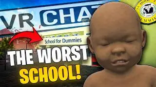 We Went BACK to the most INSANE VRCHAT School...