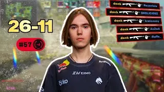 DONK 26-11 w/suns1de/magixx EU FACEIT POV (Ancient) | 4201 ELO
