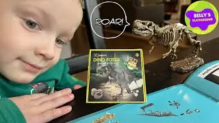 STEM 3D T-REX SKELETON FOSSIL KIT - Video for Kids