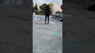 Learning pennyboarding #pennyboarding #skateboarding #sk#skateboardingtricks