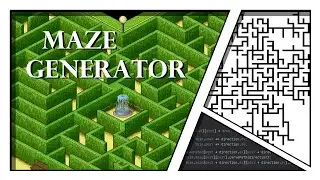 Random maze generator | Explanation and source code