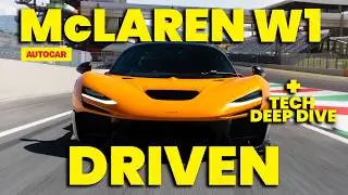 McLaren W1: подробный технический разбор и тест-драйв на дороге и треке