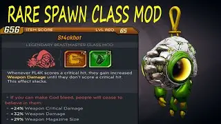 BL3 - LVL 65 - ST4CKBOT +24% Weapon Crit Dmg +32% Weapon Dmg +29% Mag Size