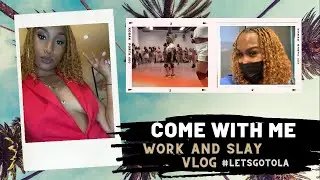 Come with me | Working in Vegas, Dance Class, and My first road trip to LA!