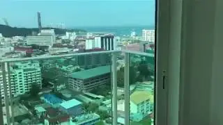 City Garden Tower - High Floor Condo Walkthrough with Balcony View