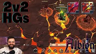 Albion Online 2v2 HGs | Veetus & SuckyWucky & trevrasher | Cursed Staff | Lifetouch
