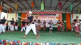 Folk dance with a strong message | Annual function -2025| OAV PARLA 