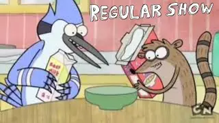 Regular Show - Cereal Scene | Pilot