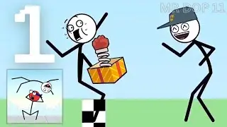 Flip Jump (WEEGOON) Part 1- All Levels - Funny Stickman-(Android, iOS) Gameplay Walkthrough.
