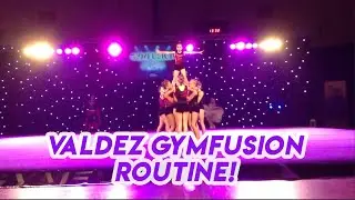 Valdez Gymfusion Routine!