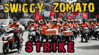 Swiggy & Zomato Delivery Partners Strike 25 December and 31 December #SwiggyStrike #ZomatoStrike
