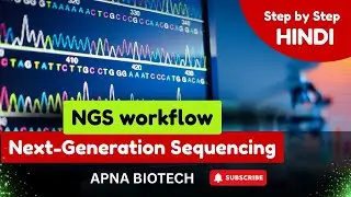 NGS Workflow Explained in Hindi| Next-Generation Sequencing Step by Step #NGS #biotech #genomics