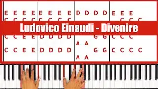 Divenire Ludovico Einaudi Piano Tutorial