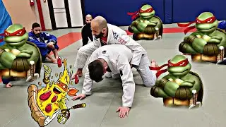 JJB ATTAQUER LES TORTUES NINJA ! TECHNIQUE JIU-JITSU BRÉSILIEN JIUJITSU