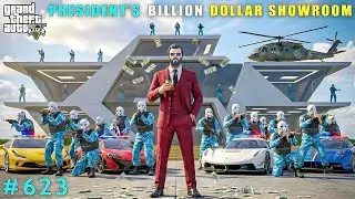 The Opening Of Michael’s Biggest Car Showroom | Gta V Gameplay #623 