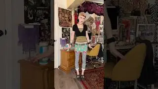 Just showing you guys the skirt I made :) #tweemo #alternative #diy