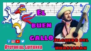 COMO tocar El Buen Gallo/ Jilguero del huascaran/ #tutorialguitarrafacil #tutorial