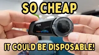Мотоциклетный интерком и Bluetooth по выгодной цене! | Первый взгляд на Fodsports FX6