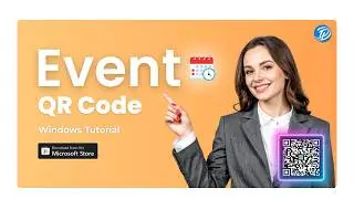 How to Create Event QR Codes on Windows | Offline QR Code Generator Pro