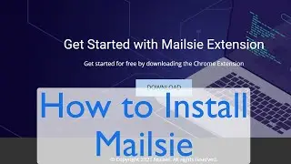 How to Install Mailsie