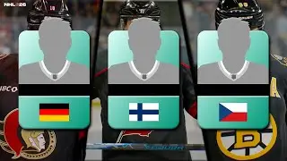 Build An NHL Team By Birth Country!