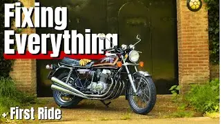 Reviving And Riding This Honda CB 750 For The First Time in 10+ Years