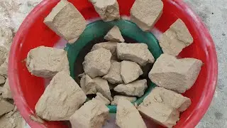 Pure Mud Texture Dusty Smashing DRY WET 💦 PASTE PLAY 🤤@softnoisesmashingasmr