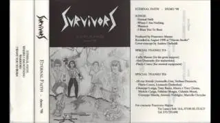 Survivors (Screaming Shadows) - Where I am nothing - Demo tape 1998