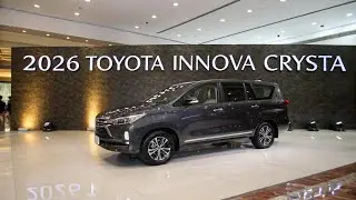 Toyota Innova Crysta 2026 года | Новые функции, дизайн, интерьер и обновление информации о запуске!