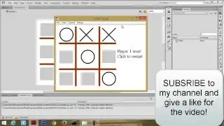 How to make a game like Tic Tac Toe in flash ( AS3 ) part 1