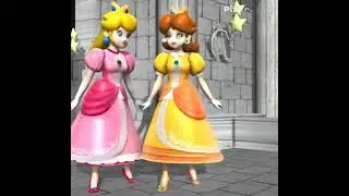 Princess Peach & Princess Daisy AI Dancing (Jiggle Jiggle) #shorts #aidance