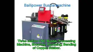 3 in 1 Busbar Machine #busbarmachine #bendingmachine #punchingmachine #switchboard#machine