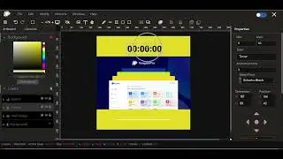 Using the time counter with a progress bar