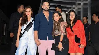 Karan Kundra And Tejasswi Prakash Spotted In Bandra After Night Party With Friends