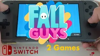 Fall Guys Nintendo Switch Lite gameplay 4k