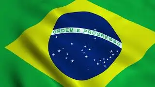 Brazil Flag Waving 🇧🇷