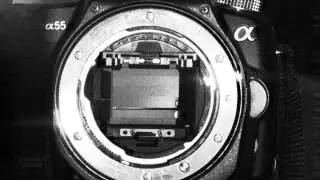 Slow Motion of Sony Alpha 55 in 10 FPS mode