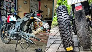 Trying Out New Tyre For My HIMALAYAN BS6 | REISE MOTO TRAIL R