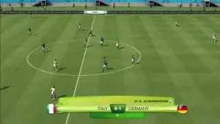 Let's Play - 2014 FIFA World Cup Brazil - Italy vs. Germany Gameplay