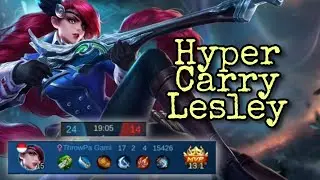 Hyper Carry with Lesley | Mobile legends Philippines | MLBB