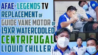REPLACEMENT OF GUIDE VANE MOTOR OF 19XR WATERCOOLED CENTRIFUGAL LIQUID CHILLER | CARRIER CHILLER