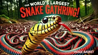 Red-Sided Garter Snakes: The World's Largest Snake Gathering! #snake #video  #wildlife #documentary