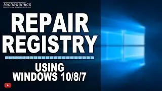 How To: FIX Registry Errors In Windows 10/8/7 | EASY