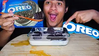ASMR MUKBANG OREO CEREAL (EATING SOUNDS)