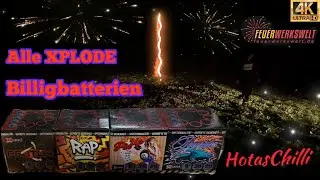 Alle XPLODE Billigbatterien | Rap, Pin Up, Lowrider und Proton | 9 Schuss 20mm [4K]
