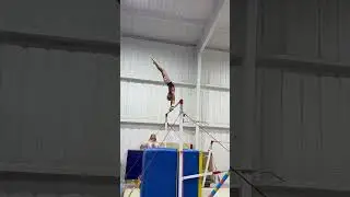 My First Giant! 🙌 Gymnastics Bars Level 7 Skill
