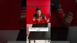 Understeer vs  Oversteer Explained by Carlos Sainz #carlossainz #ferrari #f1