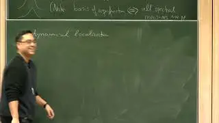 Prof. David Damanik | General spectral properties of ergodic operators III