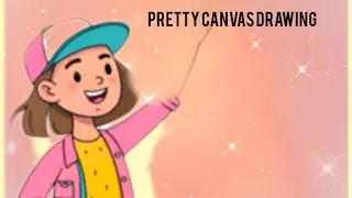 How to make easy canvas drawing 😁 🎨🎉