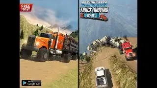 USA Truck Driving School: Off-road Transport Games New Android Gameplay